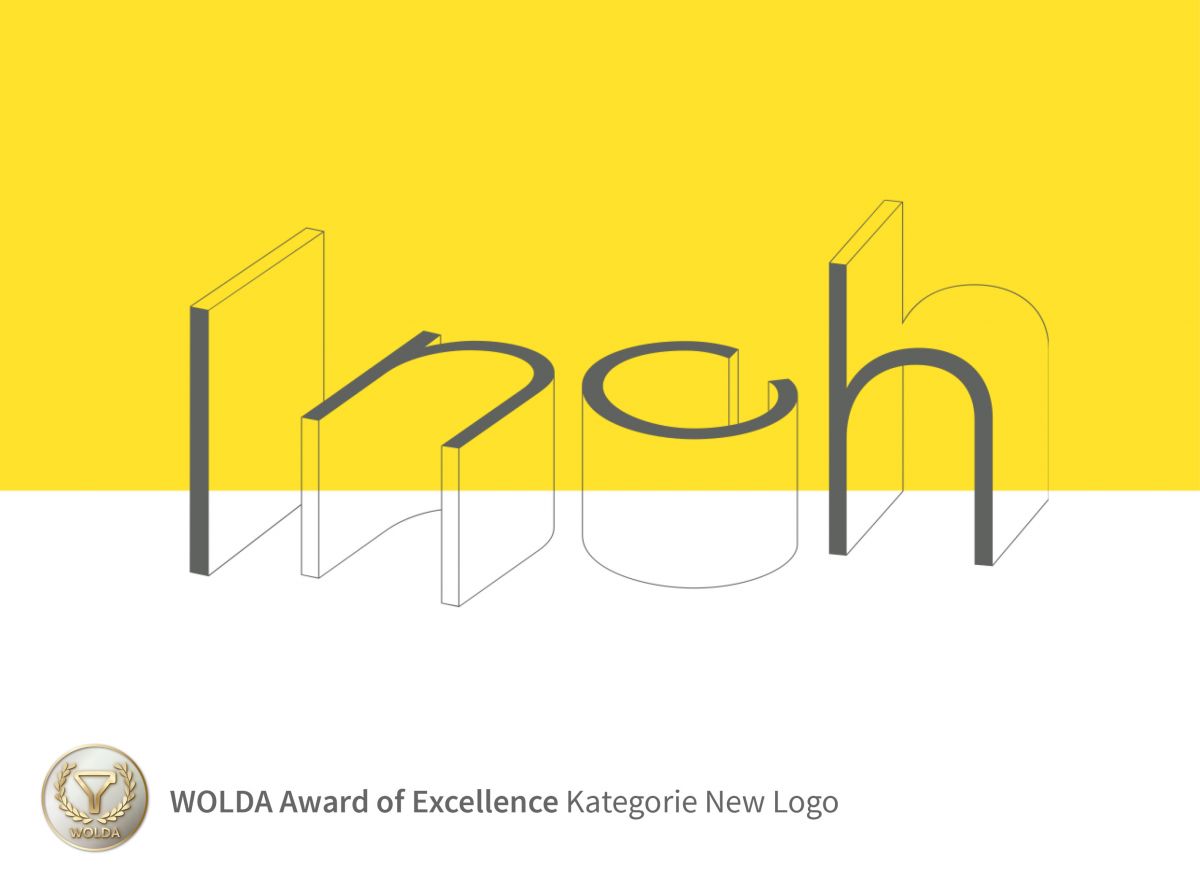 ondesign erhält WOLDA Award für das Inch Logodesign